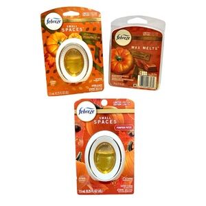 Febreze Pumpkin Small Spaces Air Freshener and Wax Melts Limited Edition